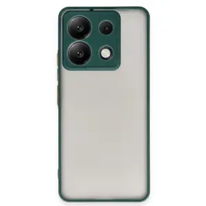 Xiaomi Redmi Note 13 Pro 5g Kılıf Montreal Silikon Kapak - Yeşil