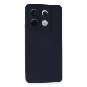 Xiaomi Redmi Note 13 Pro 5g Kılıf Nano İçi Kadife Silikon - Lacivert