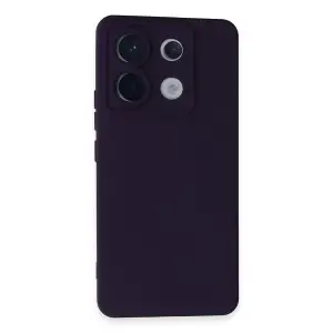 Xiaomi Redmi Note 13 Pro 5g Kılıf Nano İçi Kadife Silikon - Mor