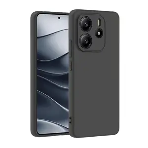 Xiaomi Redmi Note 14 4g Kılıf First Silikon - Siyah