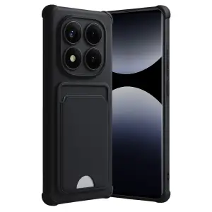 Xiaomi Redmi Note 14 Pro Plus Kelvin Kartvizitli Silikon - Siyah
