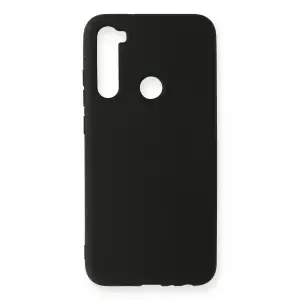 Xiaomi Redmi Note 8 Kılıf Nano İçi Kadife Silikon - Siyah