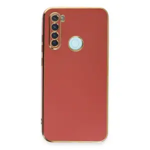 Xiaomi Redmi Note 8 Kılıf Volet Silikon - Kırmızı