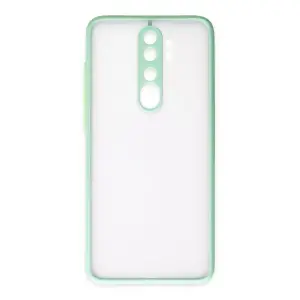 Xiaomi Redmi Note 8 Pro Kılıf Montreal Silikon Kapak - Turkuaz