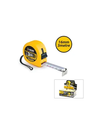 12 Adet 3mt X 16mt Stoplu Şerit Metre