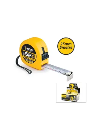 12 Adet 5mt X 25mt Stoplu Şerit Metre
