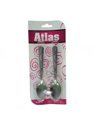 6 Parça  Metal Tatlı Kaşık
