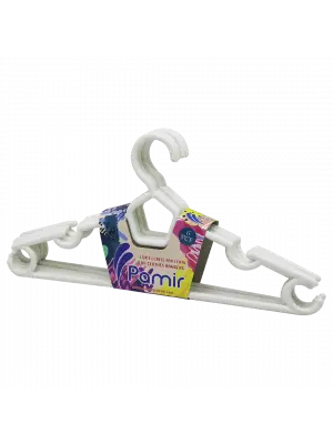 6 Parça  Plastik Karizma Elbise Askı