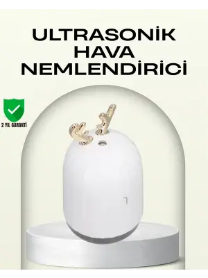 Abs+pp Malzemeli Taşınabilir 220 ml Usb Mist Nemlendirici
