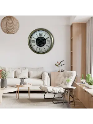 Antique Motion 60 Cm Çarklı Duvar Saati