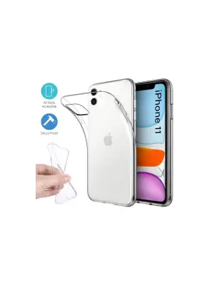 Apple İphone 11 Kılıf Lüx Şeffaf Silikon