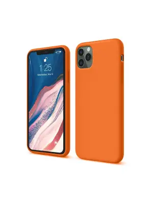 Apple İphone 11 Pro Kılıf First Silikon - Turuncu