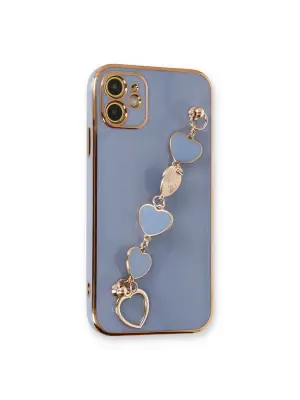 Apple İphone 12 Kılıf Esila Silikon - Gri