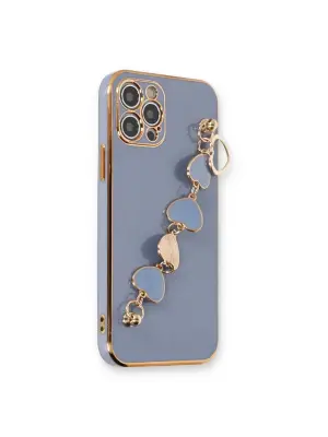 Apple İphone 12 Pro Max Kılıf Esila Silikon - Gri