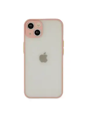Apple İphone 14 Kılıf Montreal Silikon Kapak - Pembe