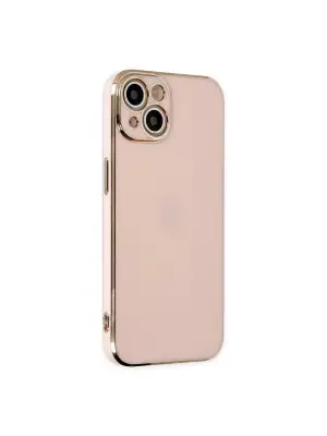 Apple İphone 14 Kılıf Volet Silikon - Pembe