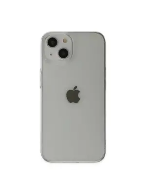 Apple İphone 14 Plus Kılıf Pc Sert Şeffaf Kapak - Şeffaf