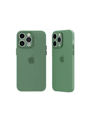 Apple İphone 14 Pro Kılıf Puma Silikon - Yeşil