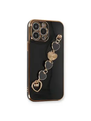 Apple İphone 14 Pro Max Kılıf Esila Silikon - Siyah