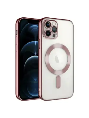 Apple İphone 14 Pro Max Kılıf Kross Magneticsafe Kapak - Rose