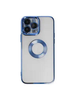 Apple İphone 14 Pro Max Kılıf Slot Silikon - Mavi