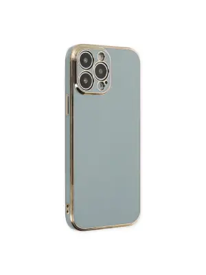 Apple İphone 14 Pro Max Kılıf Volet Silikon - Açık Yeşil
