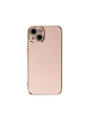 Apple İphone 15 Kılıf Volet Silikon - Pembe