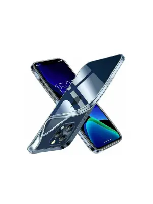 Apple İphone 15 Pro Kılıf Lüx Şeffaf Silikon