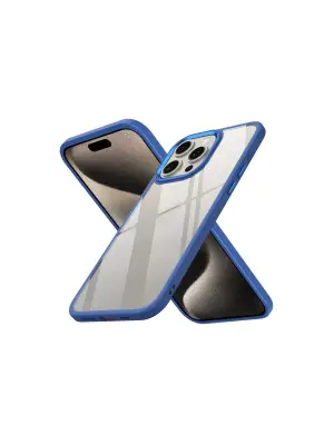 Apple İphone 15 Pro Kılıf Power Silikon - Mavi