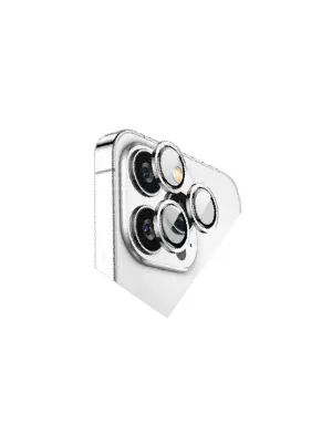 Apple İphone 15 Pro Max Bilvis Titan Kamera Lens - Gümüş
