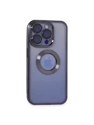 Apple İphone 15 Pro Max Kılıf Slot Silikon - Mor