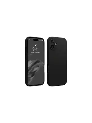 Apple İphone 16 Kılıf First Silikon - Siyah