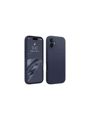 Apple İphone 16 Plus Kılıf First Silikon - Lacivert