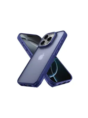 Apple İphone 16 Pro Kılıf Elegant Kapak - Lacivert