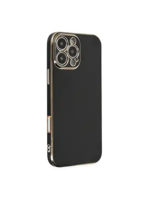Apple İphone 16 Pro Kılıf Volet Silikon - Siyah