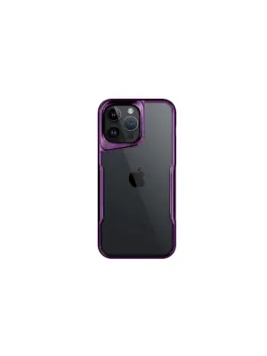 Apple İphone 16 Pro Max Kılıf Boyi Silikon Kapak - Derin Mor