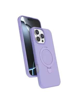 Apple İphone 16 Pro Max Regal Magsafe Standlı Kapak - Lila