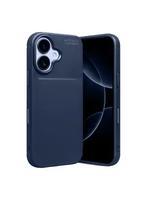 Apple İphone 17 Auto Focus Karbon Kapak - Lacivert