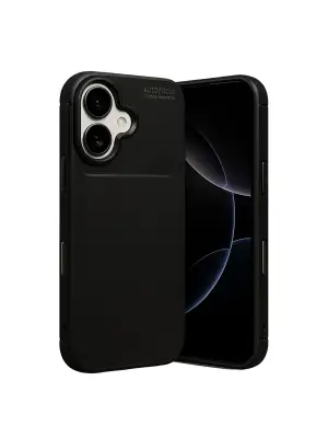 Apple İphone 17 Auto Focus Karbon Kapak - Siyah