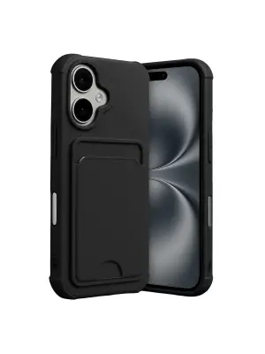 Apple İphone 17 Kelvin Kartvizitli Silikon - Siyah