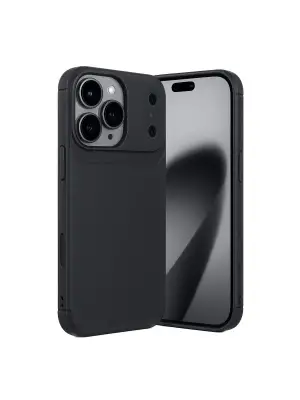 Apple İphone 17 Pro Auto Focus Karbon Kapak - Siyah