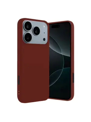Apple İphone 17 Pro First Silikon - Bordo