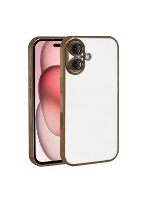 Apple İphone 17 Razer Lensli Silikon - Çöl Titanyum