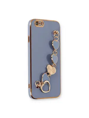 Apple İphone 6 Kılıf Esila Silikon - Gri