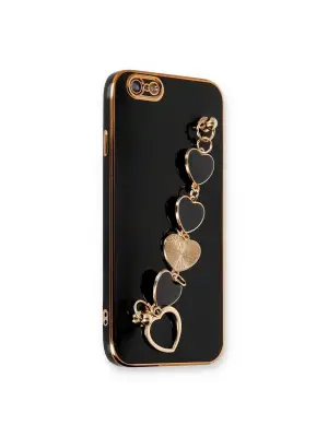 Apple İphone 6 Kılıf Esila Silikon - Siyah
