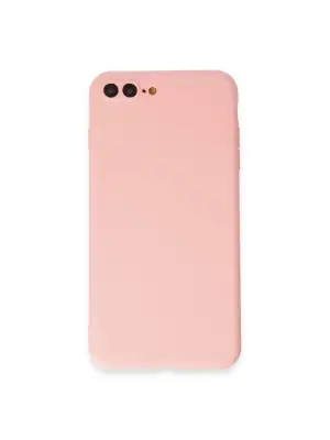 Apple İphone 7 Plus Kılıf First Silikon - Pudra
