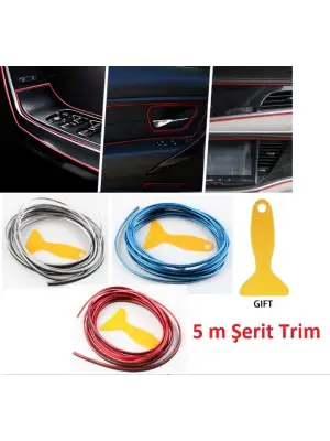 Araba Dekorasyon Şeridi 5 Metre Trim Şeridi