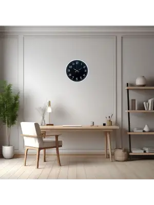 Beyaz Elegance 36 Cm Duvar Saati