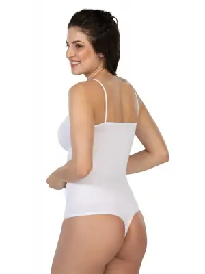 ieg™ BEYAZ MI  1927 İp Askıllı Ripli String Body