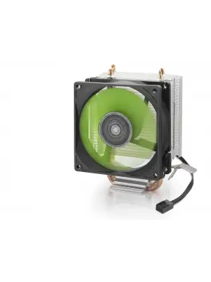 Cpu İşlemci Soğutucu 2 Bakır Borulu - Siyah ND2607